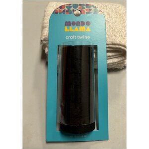 Mondo Llama 100 yd Craft Twine Black